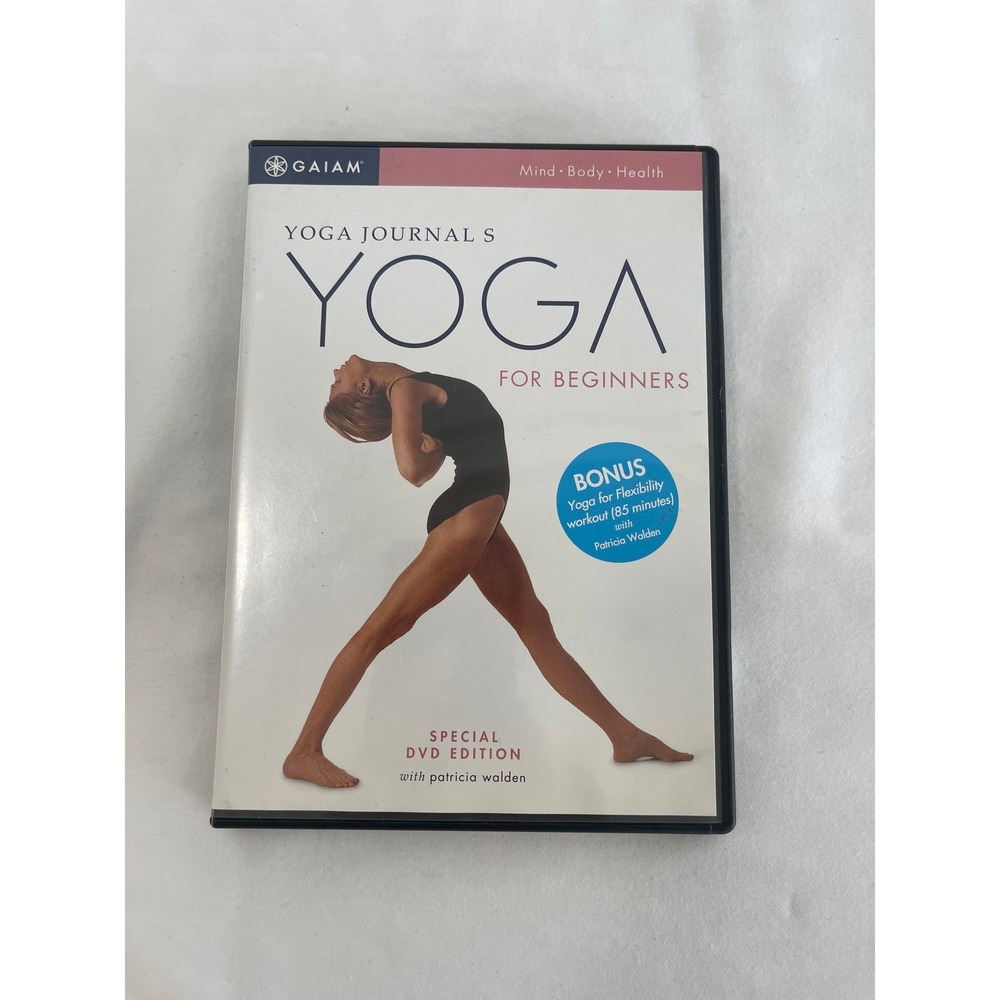 Gaiam Yoga Journal's Yoga for Beginners DVD Patricia Walden Special Edition